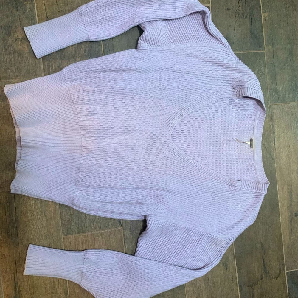 Free People purple sweater